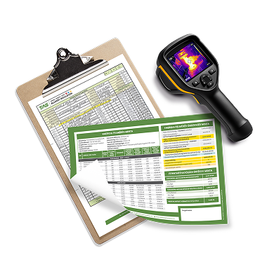 Thermal imaging and energy survey used to assess heat loss in industrial systems