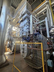 Industrial economizer with TAS blanket insulation